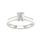 14K 0.75CT Certified Lab Grown Diamond Ring ( IGI Certified )