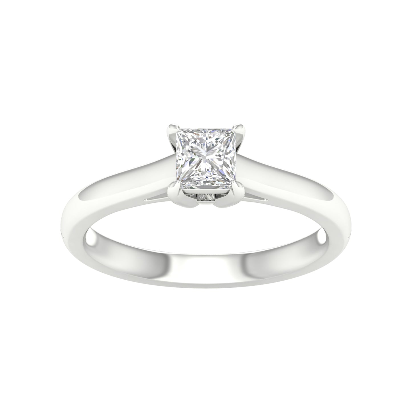 14K 0.50CT Certified Lab Grown Diamond Ring ( IGI Certified )