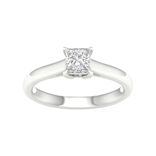 14K  0.75CT Certified Lab Grown Diamond Ring ( IGI Certified )