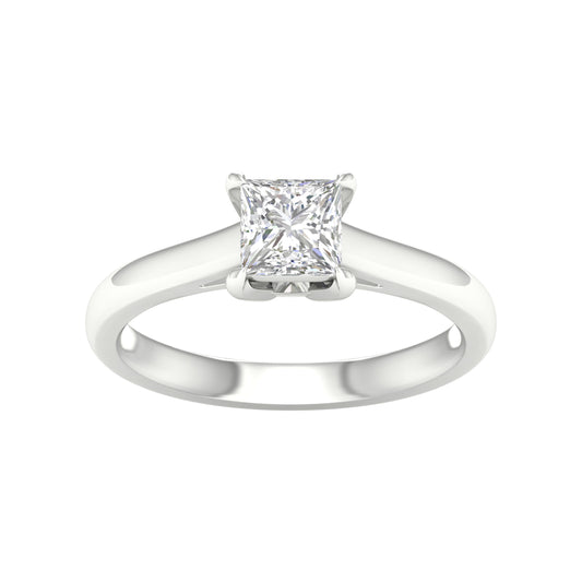 14K 1.00CT Certified Lab Grown Diamond Ring ( IGI Certified )