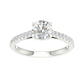 14K 1.25CT Certified Lab Grown Diamond Ring ( IGI Certified )