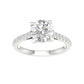 14K 2.25CT Certified Lab Grown Diamond Ring ( IGI Certified )