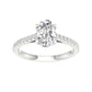 14K 1.25CT Certified Lab Grown Diamond Ring ( IGI Certified )