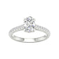 14K 1.75CT Certified Lab Grown Diamond Ring ( IGI Certified )