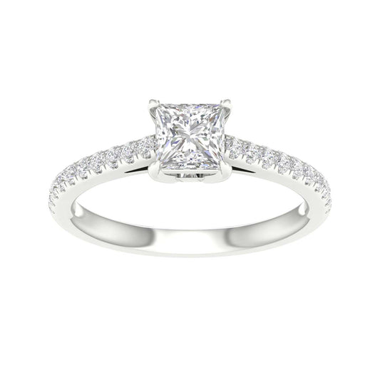 14K 1.25CT Certified Lab Grown Diamond Ring ( IGI Certified )