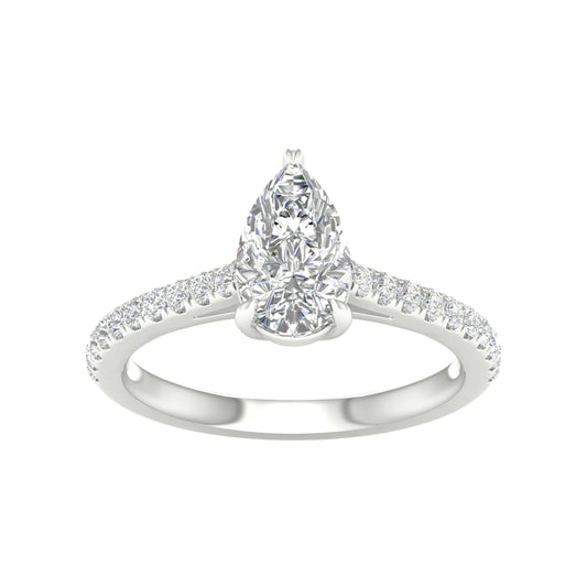 14K 1.25CT  Certified Lab Grown Diamond Ring ( IGI Certified )