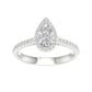 14K 1.00CT Certified Lab Grown Diamond Ring ( IGI Certified )