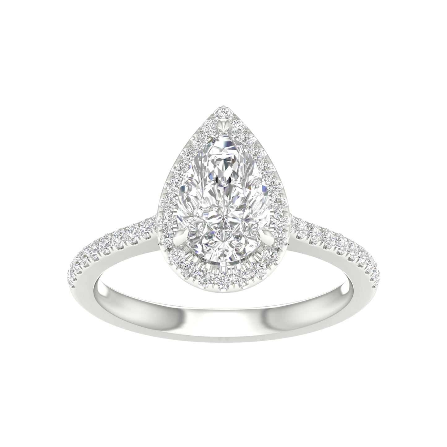 14K 1.75CT Certified Lab Grown Diamond Ring ( IGI Certified )