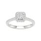 14k 1.00CT Certified Lab Grown Diamond Ring ( IGI Certified )