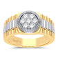 14K 0.50ct Diamond Mens Ring