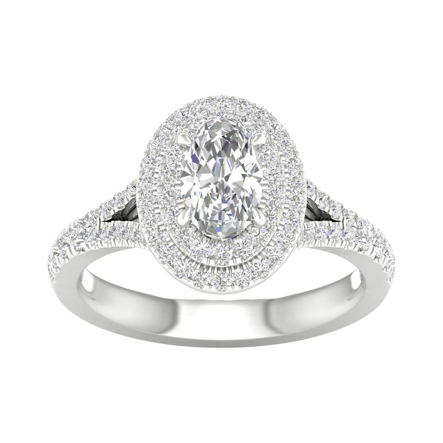 14K 1.25CT Certified Lab Grown Diamond Ring ( IGI Certified )