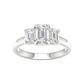 14K 2.00CT Certified Lab Grown Diamond Ring ( IGI Certified )