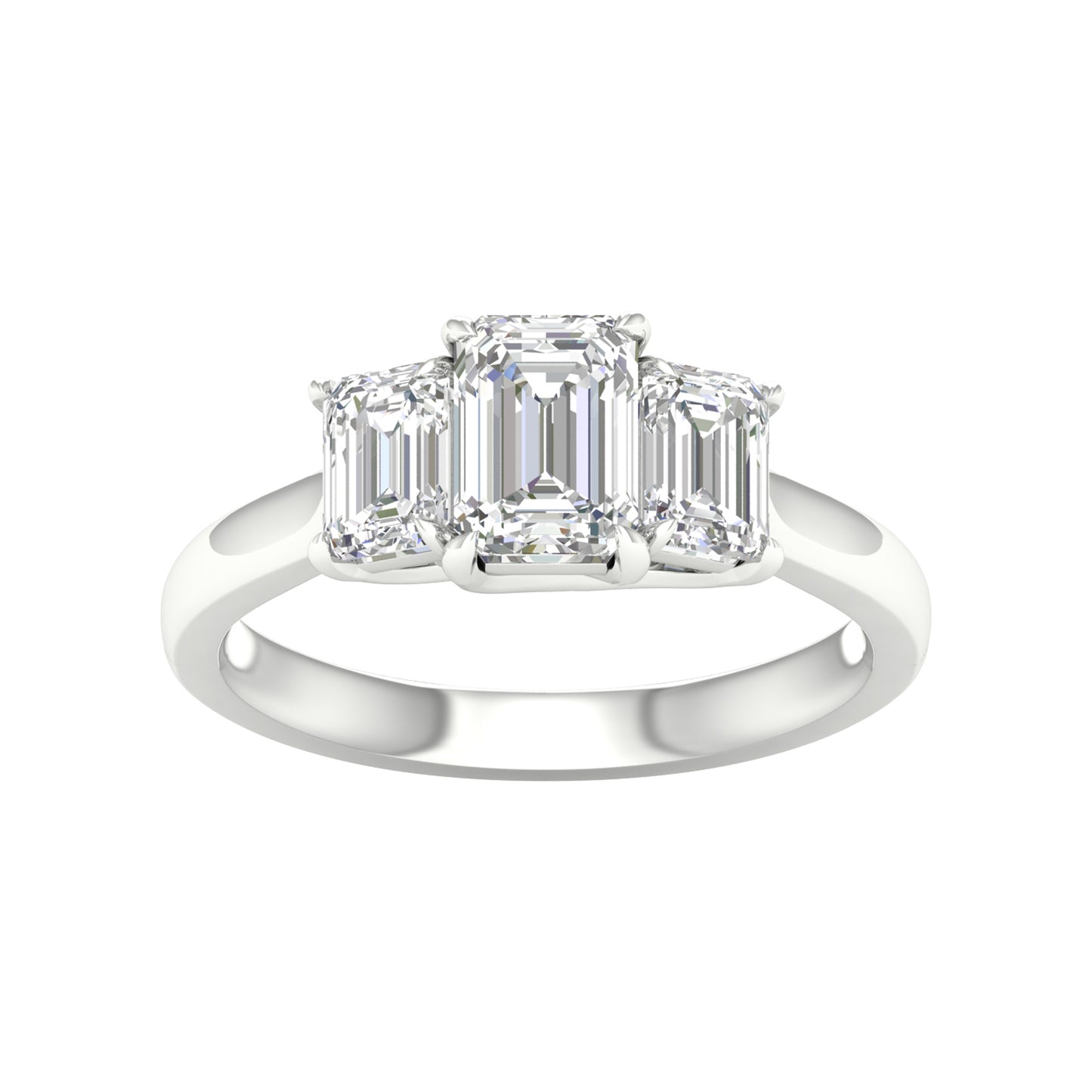 14K 2.00CT Certified Lab Grown Diamond Ring ( IGI Certified )