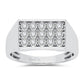 10K 0.20ct Diamond Mens Ring