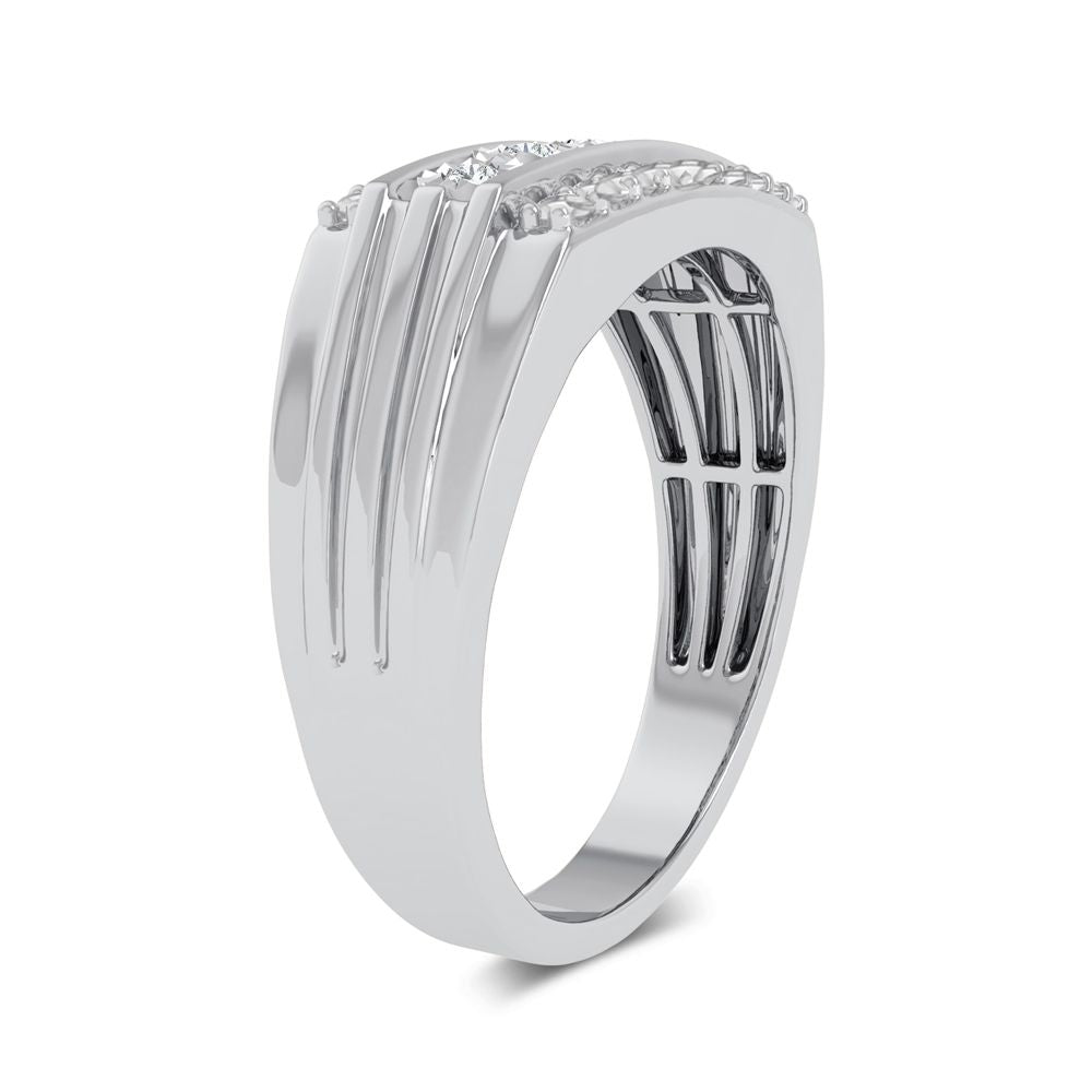 10K 0.15ct Diamond Mens Ring