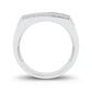 10K 0.15ct Diamond Mens Ring