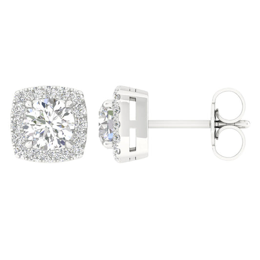 14K 1.16CT Lab Grown Earrings