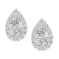 14K 1.15CT Lab Grown Earrings