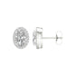 14K 2.25CT Certified Lab Grown Diamond Earrings ( IGI Certified )