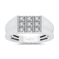 10K 0.15ct Diamond Mens Ring