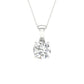 14K 1.50CT Certified Lab Grown Diamond Pendant ( IGI Certified )