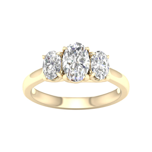 14K 2.00CT Lab Grown Diamond Ring