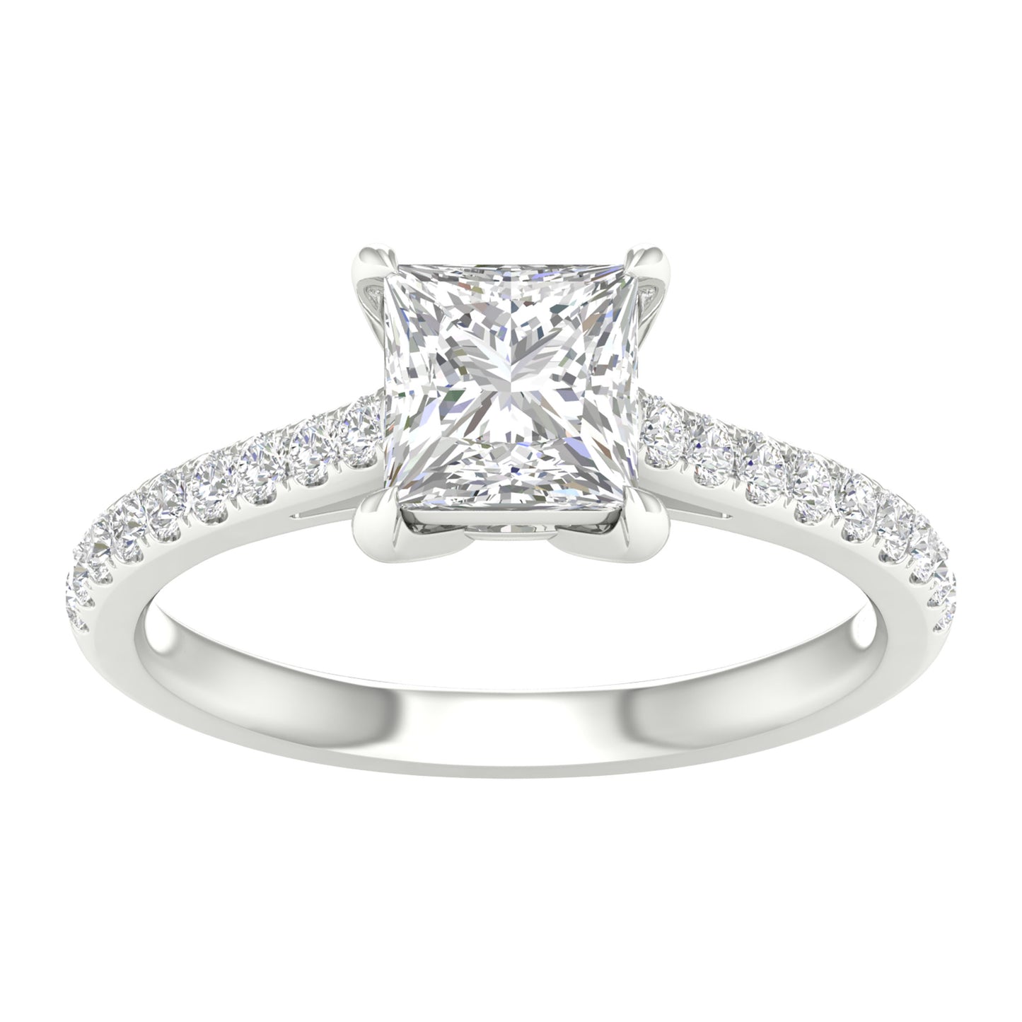 14K 1.75CT  Certified Lab Grown Diamond Ring ( IGI Certified )