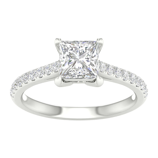 14K 1.75CT  Certified Lab Grown Diamond Ring ( IGI Certified )