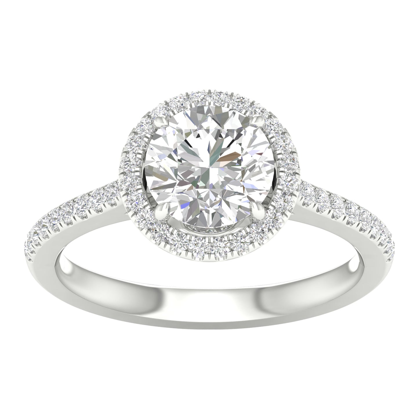 14K 2.25CT Certified Lab Grown Diamond Ring ( IGI Certified )