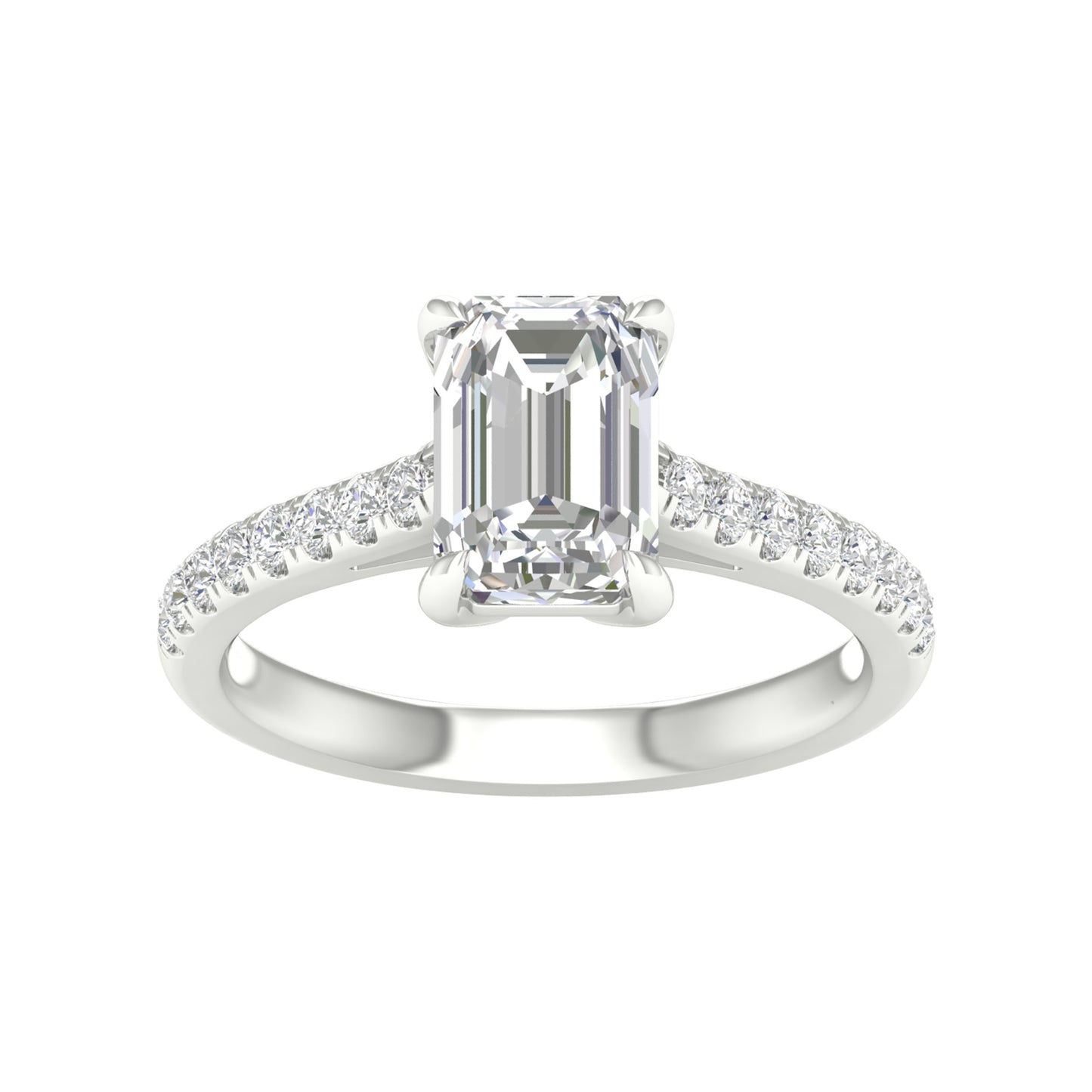 14K 2.25CT Lab Grown Engagement Ring