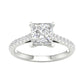 14K 2.25CT Certified Lab Grown Diamond Ring ( IGI Certified )