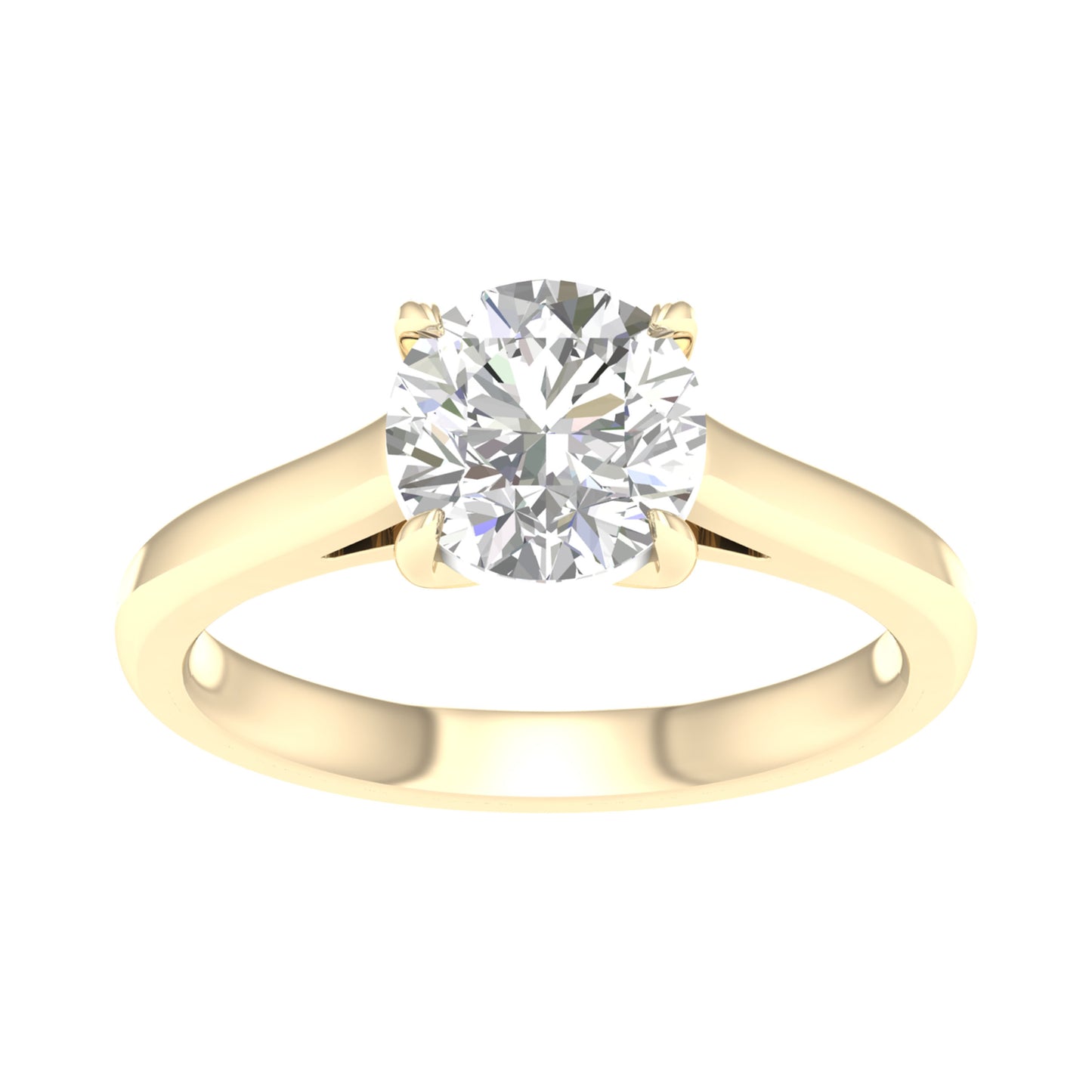 14K 2.00CT  Lab Diamond Ring