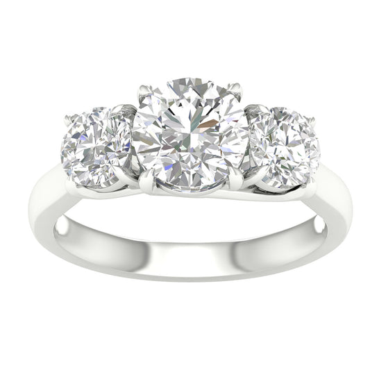 14K 3.00CT  Lab Grown Diamond Ring