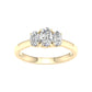 14K 1.00CT  Certified Lab Grown Diamond Ring ( IGI Certified )