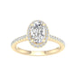 14K 1.75CT Certified Lab Grown Diamond Ring ( IGI Certified )