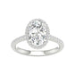 14K 2.25CT Certified Lab Grown Diamond Ring ( IGI Certified )