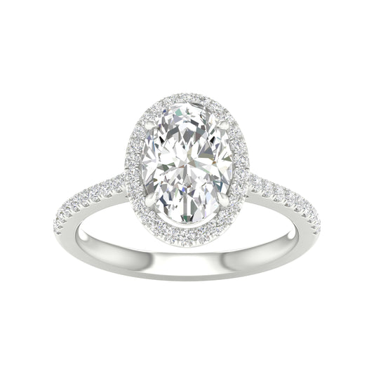 14K 2.25CT Certified Lab Grown Diamond Ring ( IGI Certified )