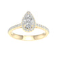 14K 1.00CT Certified Lab Grown Diamond Ring ( IGI Certified )