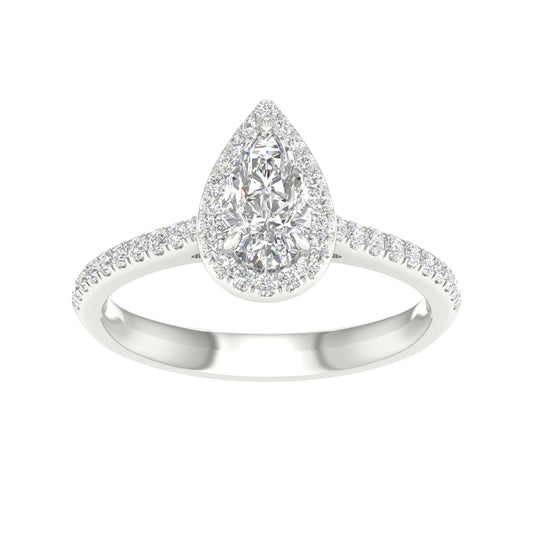 14K 1.25CT Certified Lab Grown Diamond Ring ( IGI Certified )