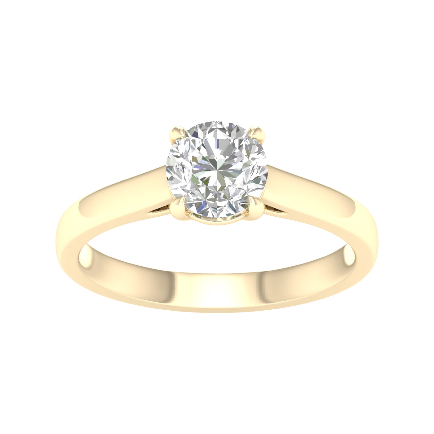 14K 1.00CT LAB Diamond Ring