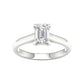 14K 1.50CT Lab Grown Solitare Ring