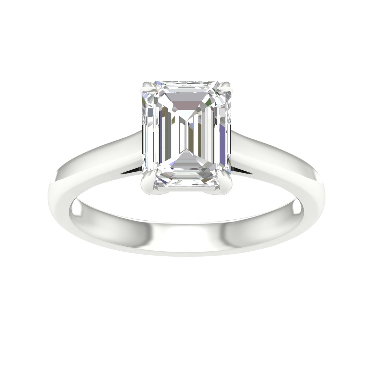 14K 2.00CT Certified Lab Grown Diamond Ring