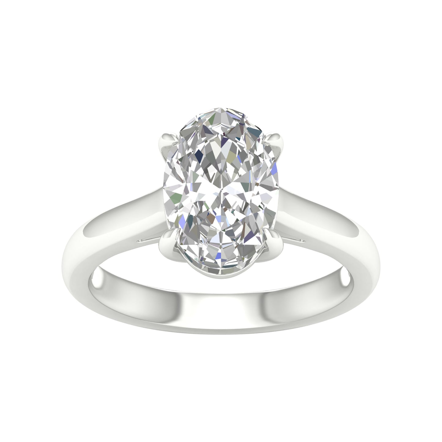 14K 3.00CT Lab Grown Diamond Ring