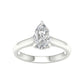 14K 1.50CT Certified Lab Grown Diamond Ring ( IGI Certified )