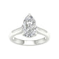 14K 3.00CT Certified Lab Grown Diamond Ring ( IGI Certified )