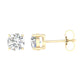 14K 2.00CT Certified Lab Grown Diamond Earring ( IGI Certified )