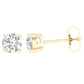 14K 1.00CT  Certified Lab Grown Diamond Earring ( IGI Certified )