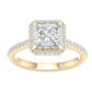 14K 2.25ct Lab Grown Engagement Ring