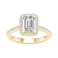 Certified Lab Grown 14K 2.25CT Diamond Engagement Ring