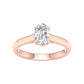 14k 1.00CT Lab Diamond Ring